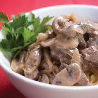 Beef Stroganoff