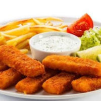 Fish Finger With Chips